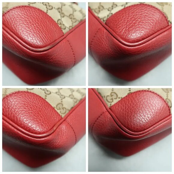 GUCCI Bree Brown Leather Satchel 534-022525 - Picture 6 of 12